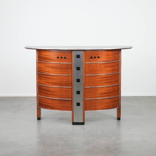 Meuble/table d'appoint Schuitema Art Déco, modèle Newbery, de la série Decoforma