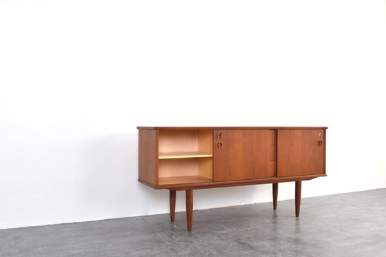 Image 1 of Mid-Century Danish Teak Sideboard, 1960s.