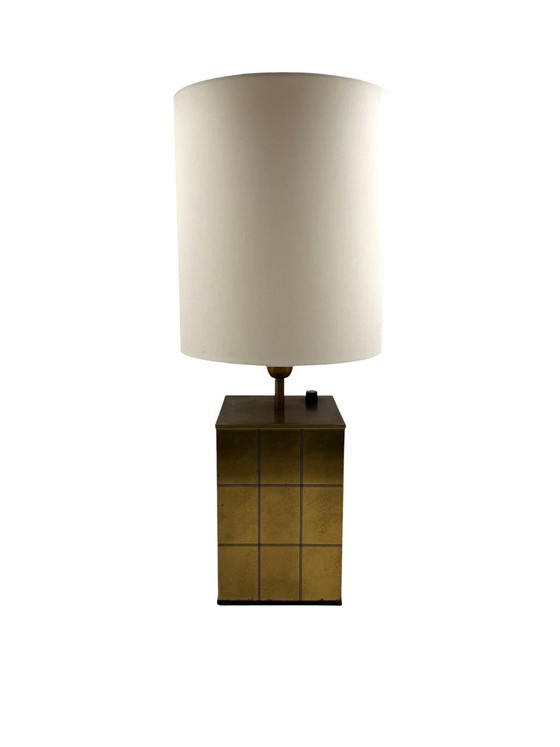 Image 1 of Hollywood Regency Brass Table Lamp Base, Romeo Rega Italy, 1970s