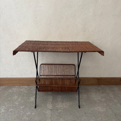 Revistero de mimbre – tijdschriftenrek, Wicker
