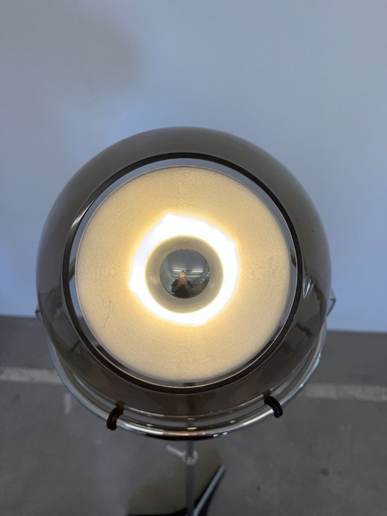 Raak Globe D2000 – Frank Ligtelijn – 1960s - RESTORED – Floor lights, Glass, Metal (photo 6 of 9)