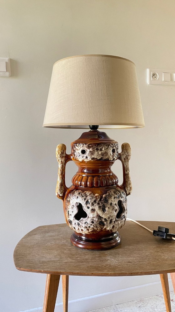 Image 1 of Fat Lava Lamp, Dubbele Verlichting, Vintage Stijl