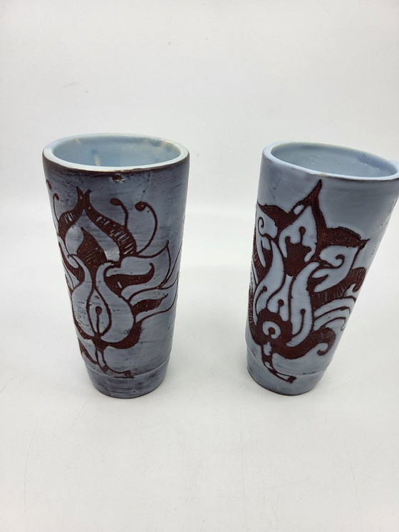Image 1 of Set de Table Vintage par Gabrielle Mackiewicz, France, 1950s, Set de 5
