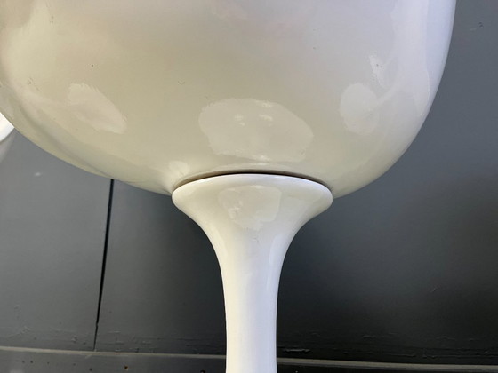 Image 1 of Vintage glasvezel tulpvormige eetkamerstoelen, set van 4 - jaren 60