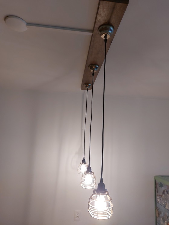Lampes suspendues – HK Living, Suspensions, Metal, Wood (photo 3 of 5)