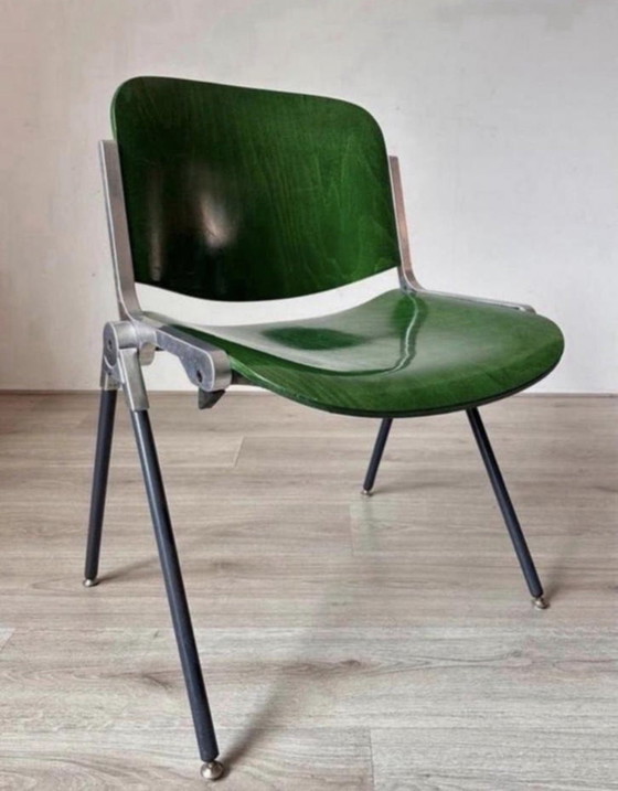 Image 1 of 3 Paolo Favaretto Agorà Chairs for Emmegi, Italy, 1970s