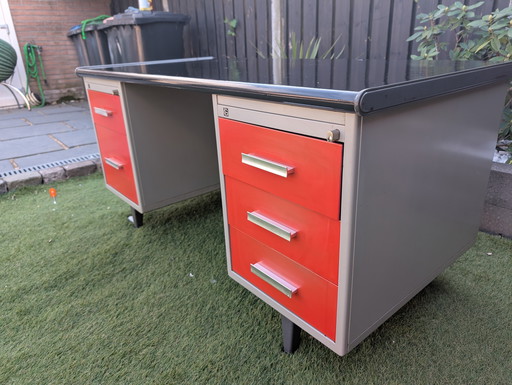 Bureau en acier Gispen 60s/70s