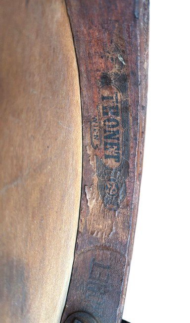 Image 1 of Seggiolone antico Thonet, con timbro