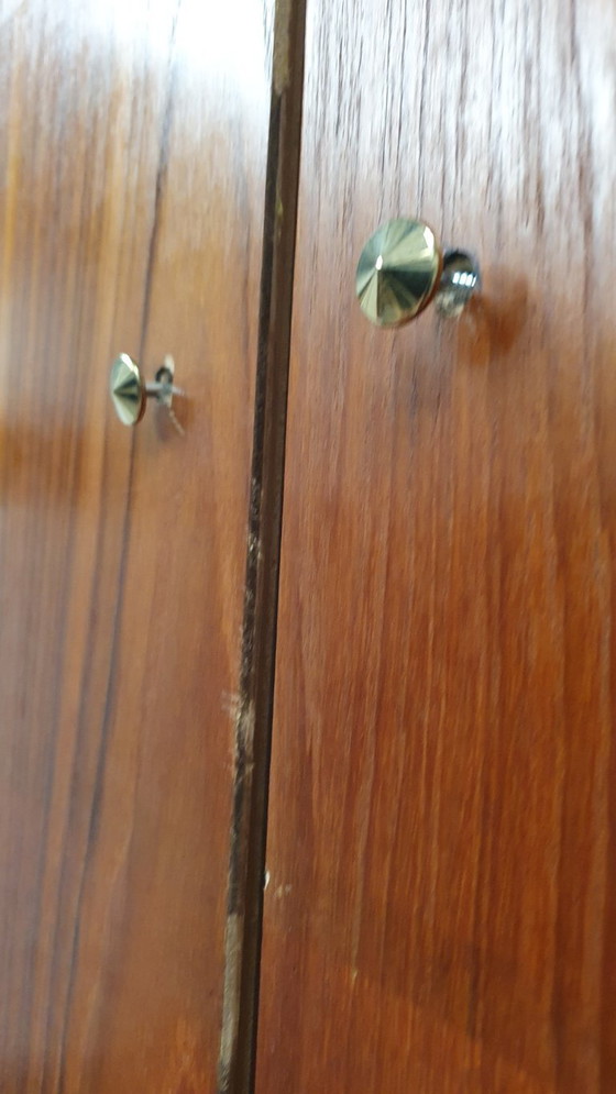 Image 1 of vintage wall unit deens modules teak 60s
