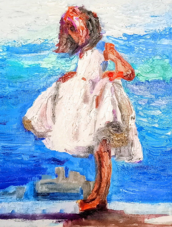 Image 1 of TV Steenbergen. Mädchen am Strand