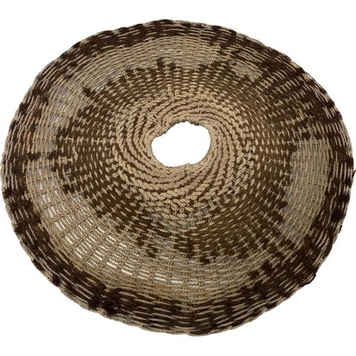 Vintage Portuguese crivo in rope