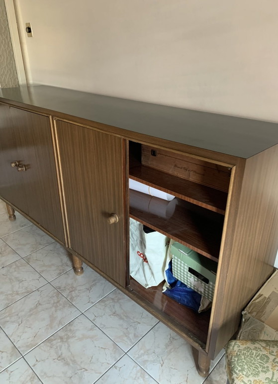 Vintage dressoir uit de jaren 60 – Wood, Plastic (photo 4 of 5)