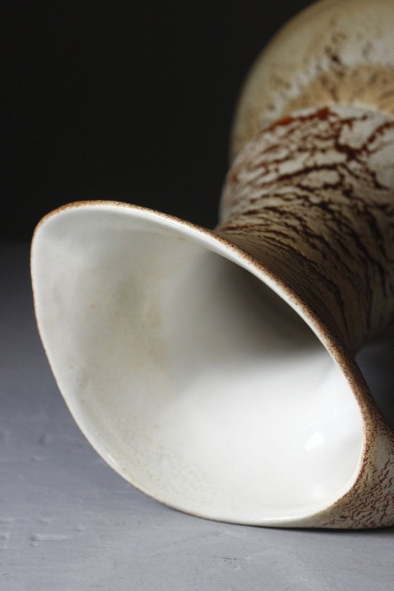 Roberto Rigon & Bertoncello Ceramiche - Large Pitcher Signed RR Italy 1970s – Vases (photo 7 of 9)