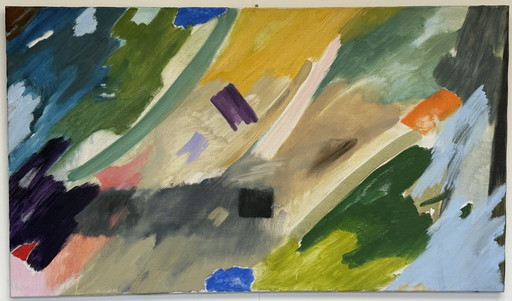 Peinture à l'huile abstraite