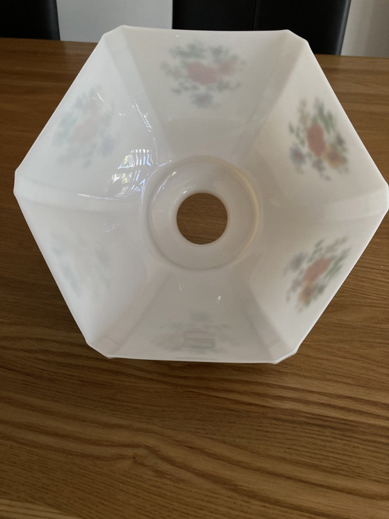 Vintage Opaline glass lampshade – Ceiling lights (photo 4 of 6)