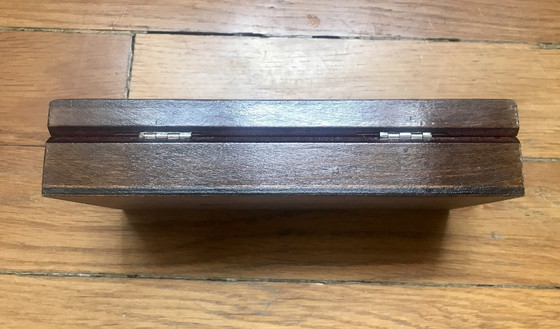 Image 1 of Carved wood box Bulgaria