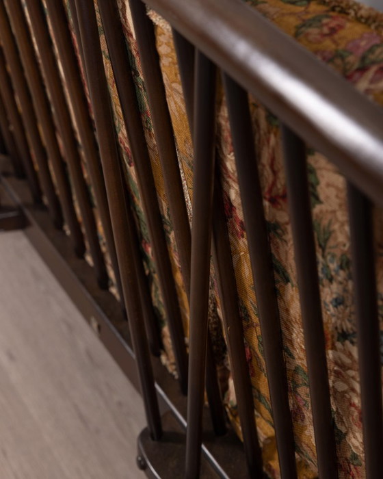 Image 1 of VINTAGE 1960s WOODEN SOFA DESIGNED BY L. ERCOLANI FOR ERCOL