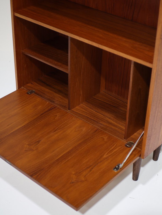 Image 1 of Libreria vintage danese in teak con ribalta