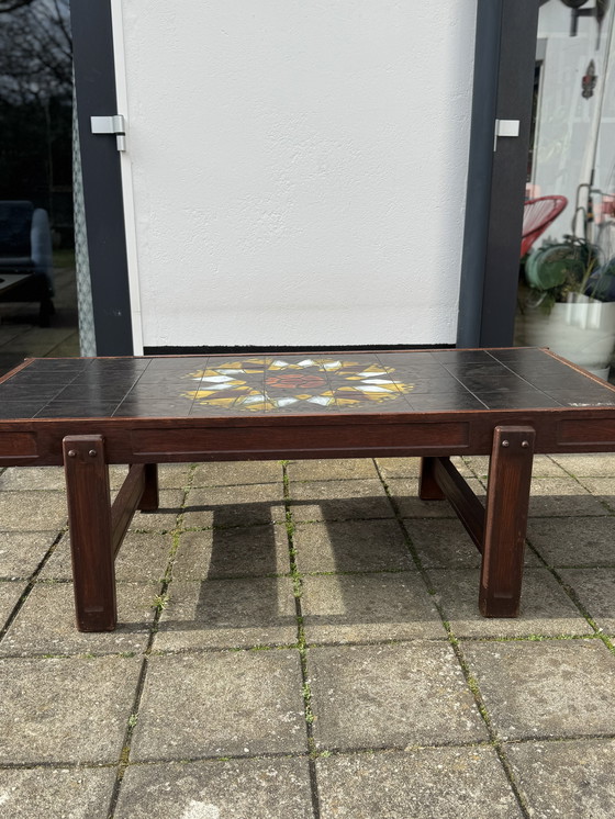 Image 1 of J. Belarti Brutalistisch inspirierter Couchtisch