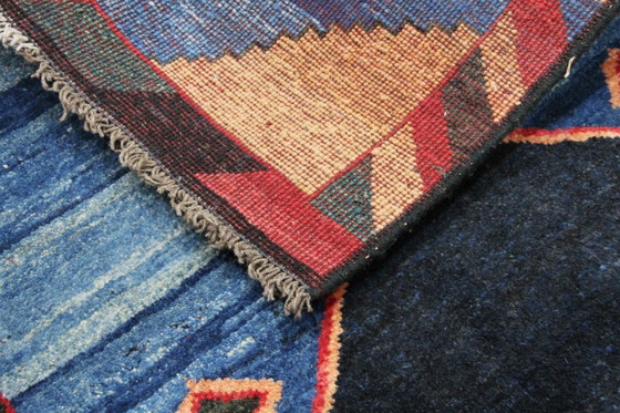 Image 1 of Original Persian carpet Gabbeh Ghashghai Oriental carpet 151 cm x 98 cm Old Natural