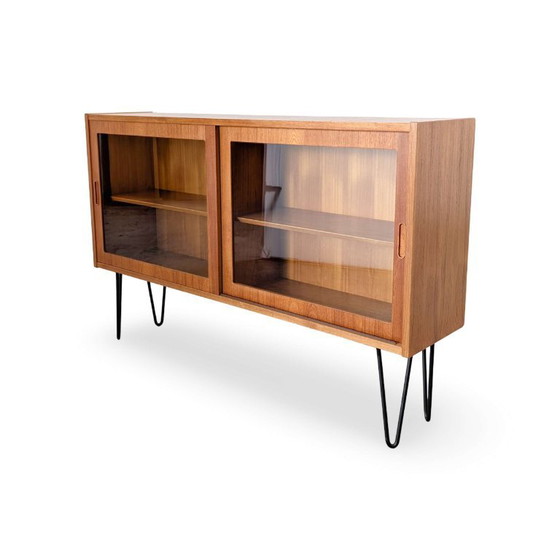 Originale Poul Hundevad Midcentury Credenze Vetrina in Teak Vintage – Legno (photo 4 of 8)