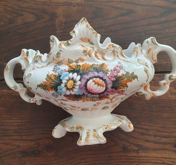 Image 1 of Beautiful vintage Bassano jardinière - Made in Italy