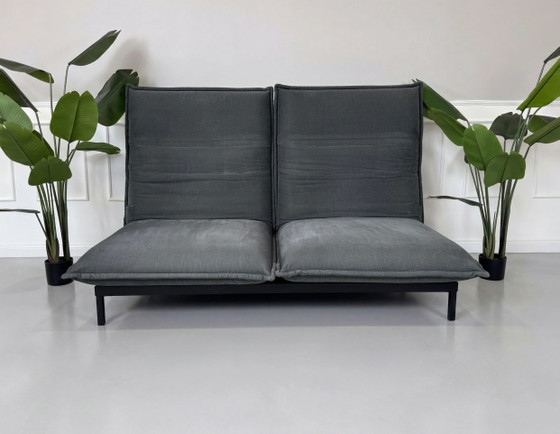 Image 1 of Rolf Benz Nova Sofá de diseño Grau Couch Schlaffunktion Elektrisch