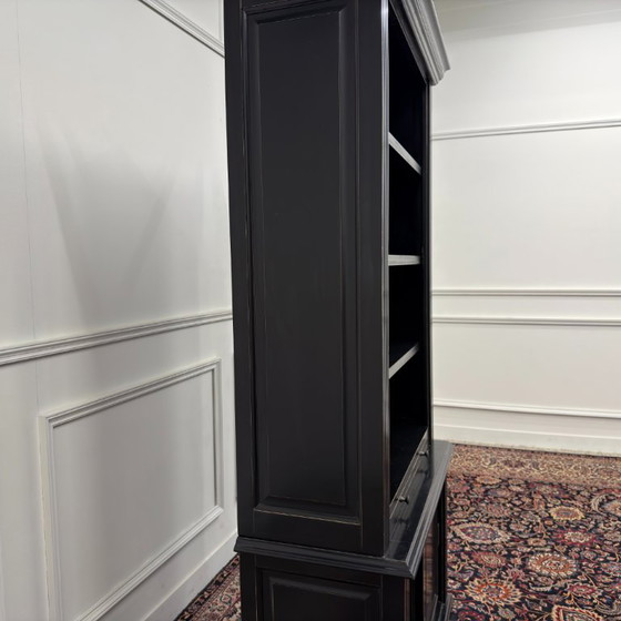 Libreria classica inglese nera – Librerie, Legno (photo 5 of 14)