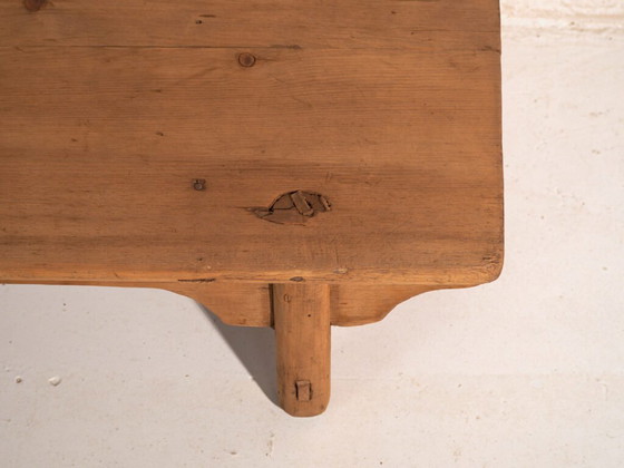 Antieke lage tafel van grenenhout – China, circa 1890 – Salontafels (photo 36 of 40)