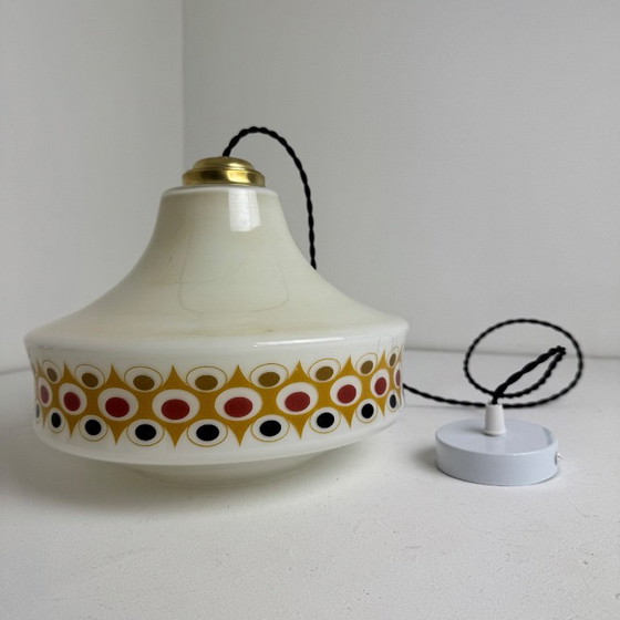 VECCHIA LAMPADA A SOSPENSIONE SPACE-AGE 1960 VINTAGE – Lampade a sospensione, Vetro (photo 3 of 12)