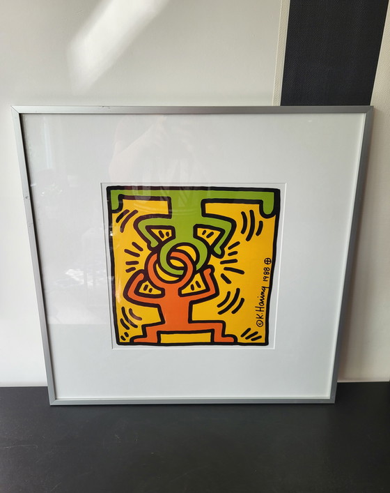 Image 1 of Keith Haring Art Print From the 1980s