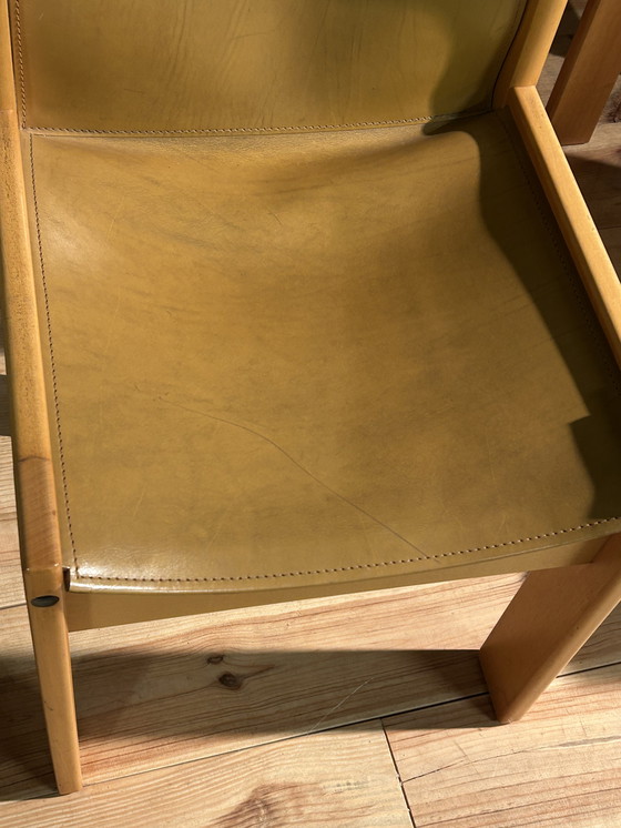 Image 1 of Vintage Ibisco Design Italiaans Tafel & 6 Stoelen Seventies