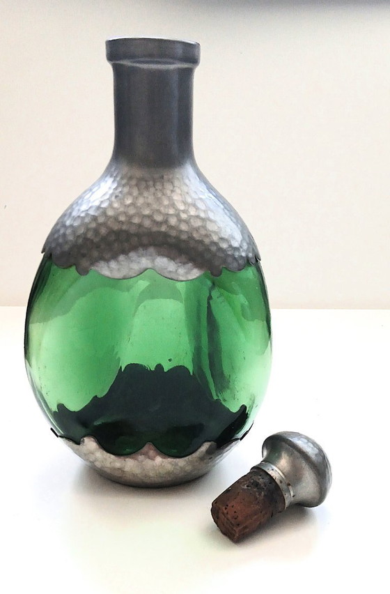 Image 1 of (W010) Decanter Art Deco Vintage Esclusivo – Andries Copier & Georg Nilsson per Gero
