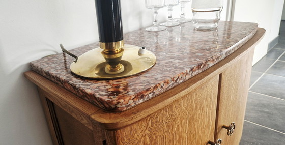 Image 1 of Meuble style Art déco- Chêne er hêtre- années 1950