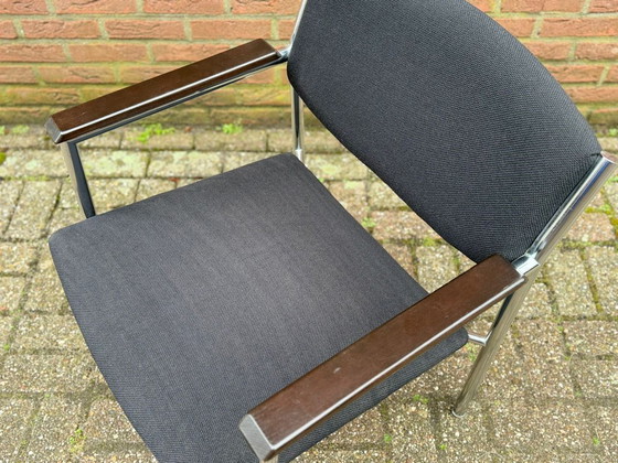 Image 1 of 3 x Vintage Gijs van der Sluis 'Model 60' Armstoel voor 't Spectrum