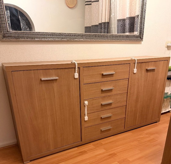 Image 1 of Sideboard with mirror