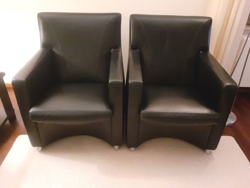 2x Leolux fauteuil