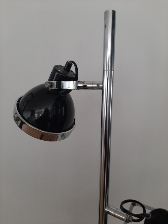 Lampadaire vintage Sey Lumière - Français – Métal, Chrome (photo 8 of 8)