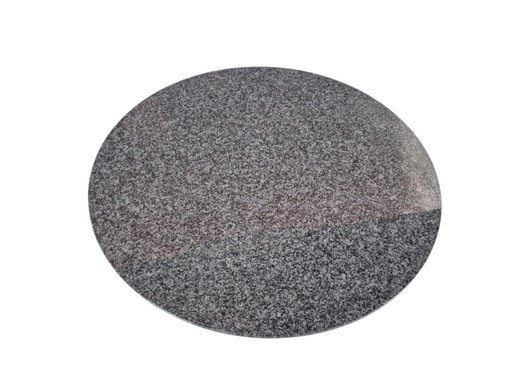 Tavolino da caffè in granito nero di Laura Graziotti per Arflex