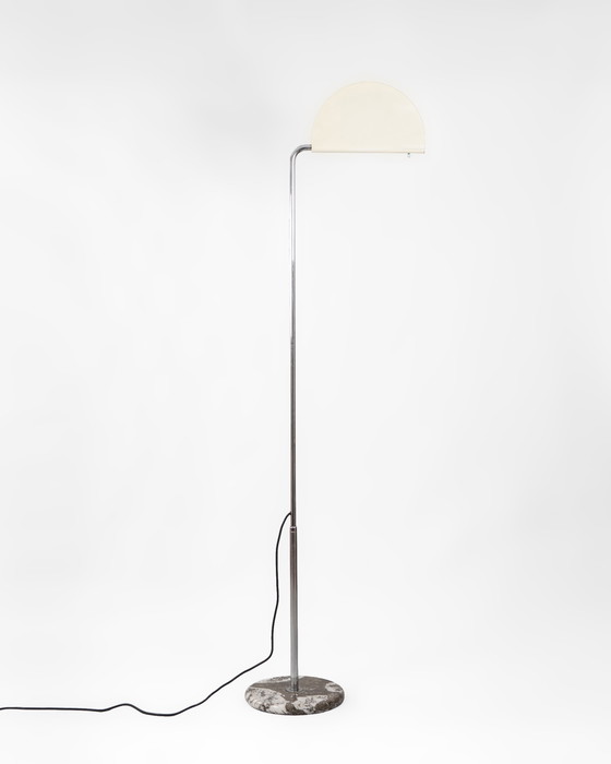 Image 1 of 2 X Italian Floor Lamps Mezzaluna By Bruno Gecchelin For Skipper Pollux