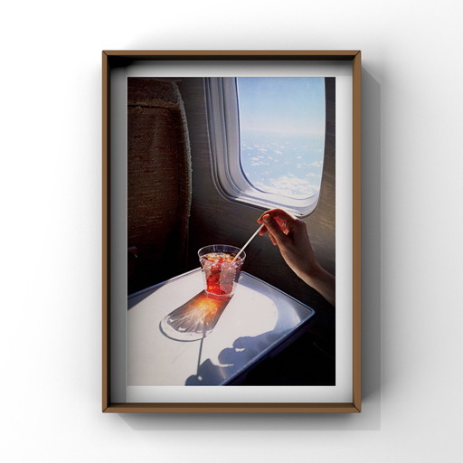1x mid century color William Egglestone, en route to New Orleans, 1971