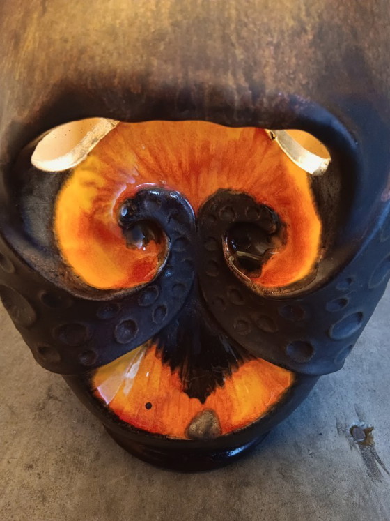 Image 1 of Lámpara de pie monumental de lava gruesa - Alemania Occidental