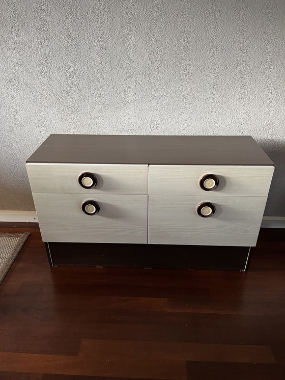 Image 1 of Vintage space age kastje uit de jaren ‘60-‘70