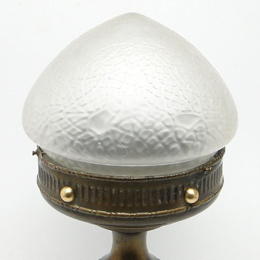 20th Century Pendant Lamp, Austro-Hungary, 1890s – hanglampen, Glass, Brass (photo 2 of 14)