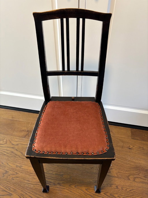 Silla de piano de los años 30 y 40.