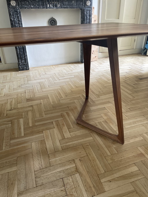 Time period walnut dining table