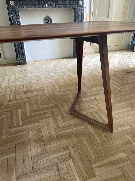 Image 1 of Time period walnut dining table
