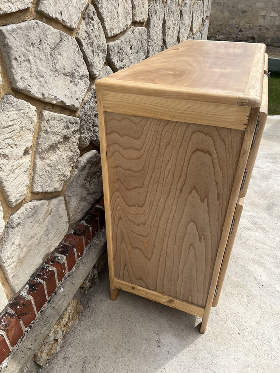 Image 1 of Vaisselier buffet vintage bois 