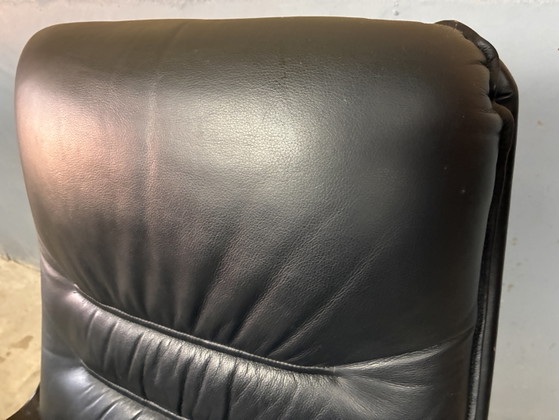Deens Design Berg C90 Draaifauteuil Leder – Berg Furniture, Wood, Leather (photo 9 of 15)
