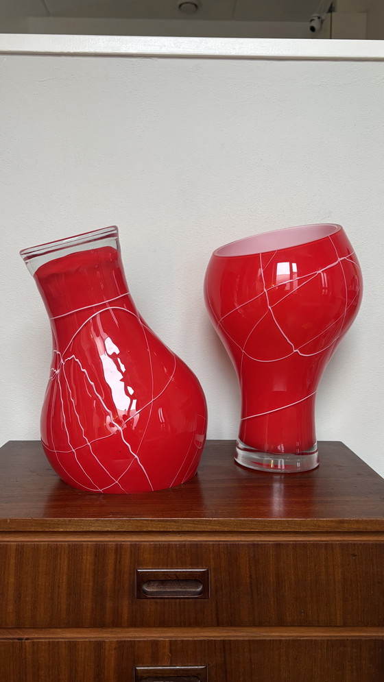 Image 1 of Space age Vase - Unique pair 